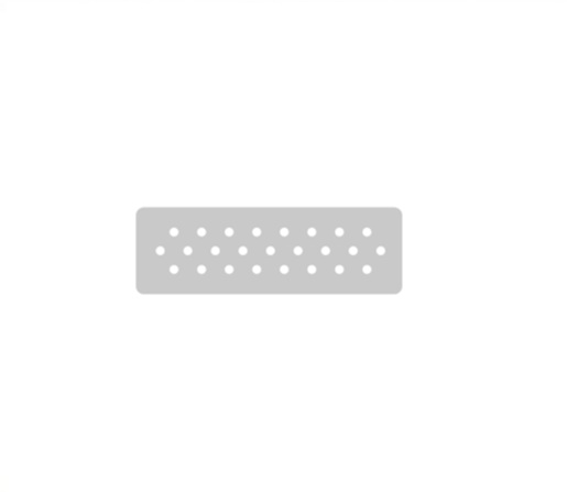 STENCIL EQ ARTE 4.5X24CM LUNARES
