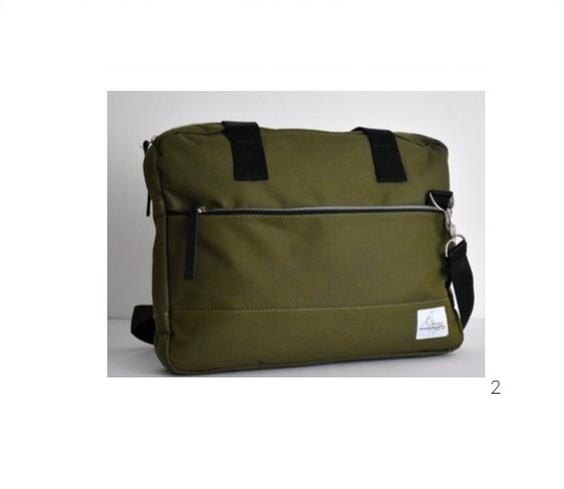 MALETIN TELA CORDURA LISA SAGITARIO 1 CIERRE VERDE