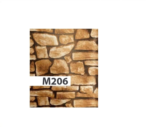 ROLLO CONTACT SELF ESTAMPADO 45X15M M206 PIEDRAS