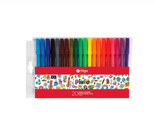 MARCADOR ESCOLAR FILGO PINTO 2210 LINEA ECO EST X20