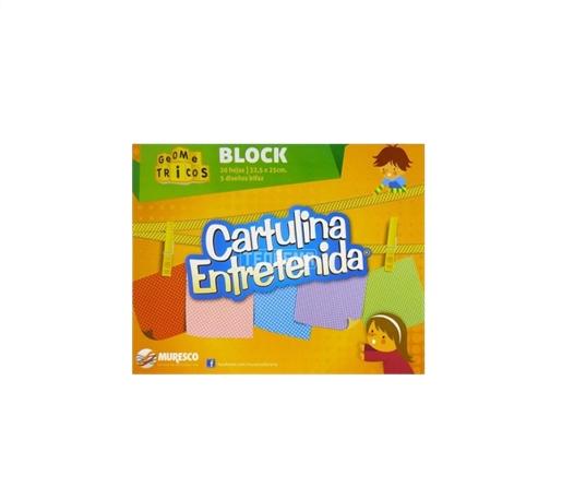 BLOCK DIDACTICO MURESCO CARTULINA ENTRETENIDA GEOMETRICO