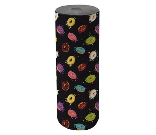 BOBINA DE REGALO MURESCO 60X200 DONUTS NEGRO