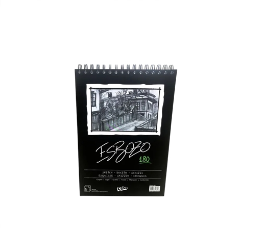 BLOCK DE DIBUJO C/ESPIRAL RAB ESBOZO 35X50 180G 40H