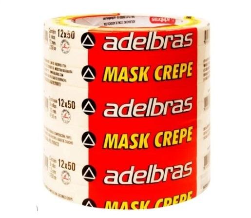 CINTA DE PAPEL ADELBRAS 12X50 TUBO X9