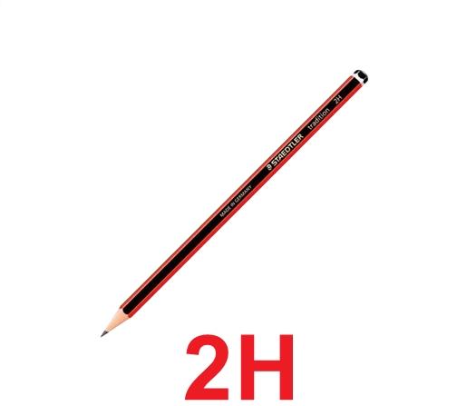 LAPIZ DE GRAFITO STAEDTLER TRADITION 2H X12