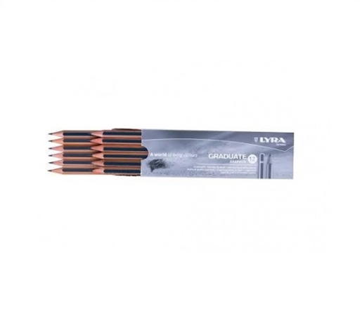 LAPIZ DE GRAFITO LYRA GRADUATE B CJ X12