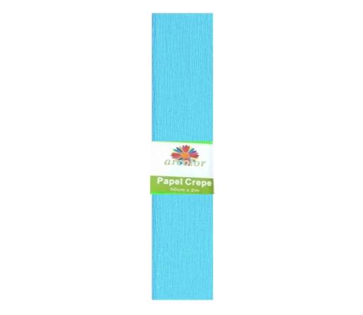 PAPEL CREPE ARCOLOR X10 CELESTE