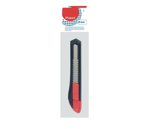 CUTTER PLASTICO MAPED 18MM BOLSA X1