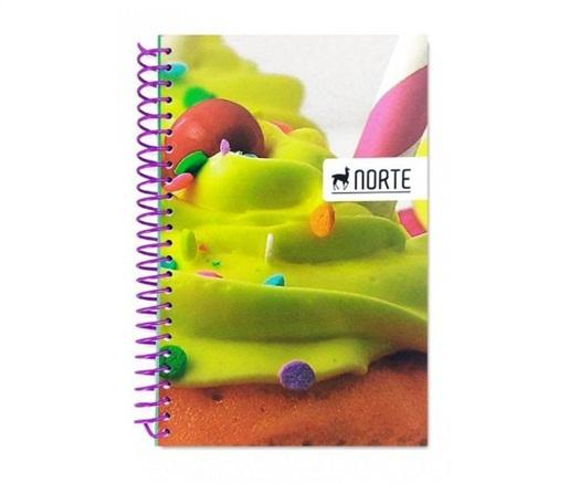 LIBRETA C/ESPIRAL NORTE 7090 S/INDICE 17 X 11 70H