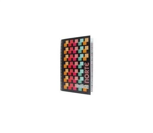 LIBRETA C/ESPIRAL NORTE 120 C/INDICE 13.5 X 21.5 84H