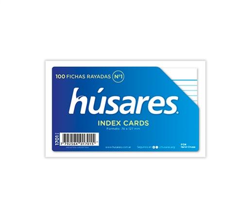 FICHAS RAYADAS HUSARES Nº 1 100H