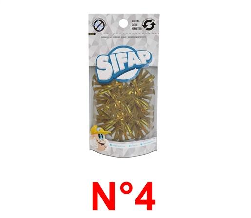 BROCHE DORADO SIFAP N°4 DOYPACK X100