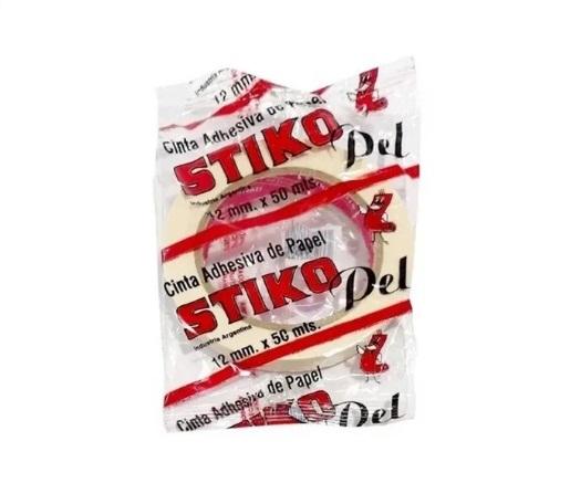 CINTA DE PAPEL STIKO 12X50