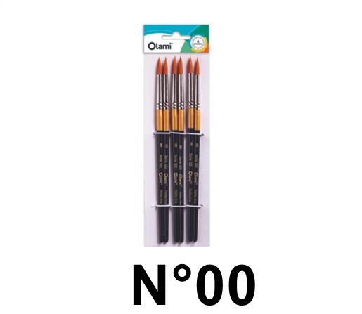 PINCEL LINER CORTO OLAMI BL X6 139-00