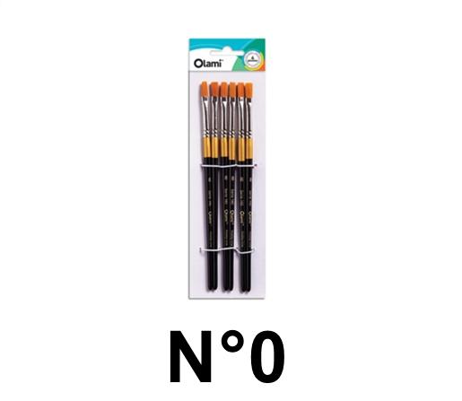 PINCEL CHATO OLAMI BL X6 140-0