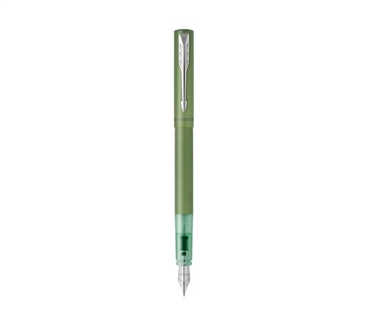 PLUMA PARKER VECTOR VERDE PUNTA MEDIANA