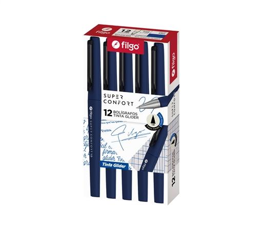 BOLIGRAFO FILGO GLIDER SUPER CONFORT 0.7 CJ X12