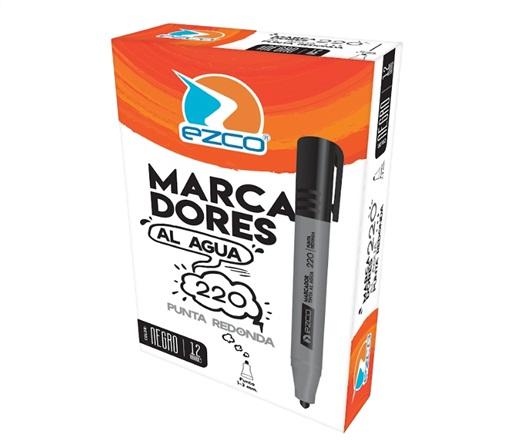 MARCADOR AL AGUA EZCO 220 PR CJ X12