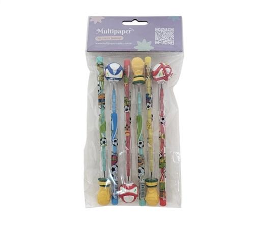 LAPIZ CON MINAS INTERCAMBIABLES WORLD CUP BL X6