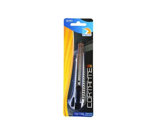 CUTTER METALICO EZCO C/GUIA METAL 9MM