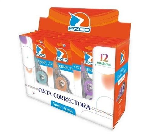 CORRECTOR EN CINTA EZCO 6MT CJ X12
