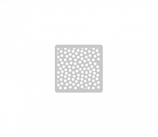 STENCIL EQ ARTE 15X15CM TRAMA DE LUNARES