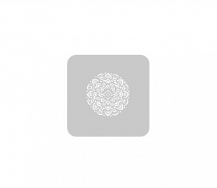 STENCIL EQ ARTE 15X15CM FLOR MANDALA