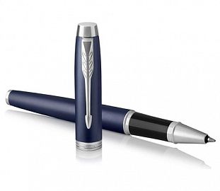 ROLLER PARKER IM AZUL MATE TINTA NEGRA