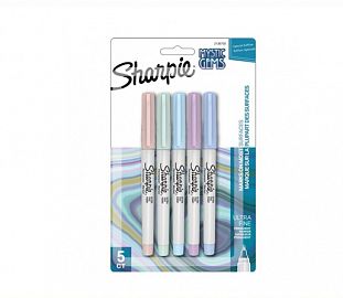 MARCADOR PERMANENTE SHARPIE COLORES MISTICOS ULTRA FINO BL X5