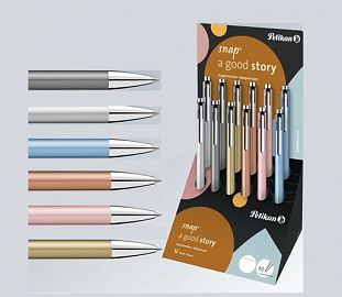 BOLIGRAFO PELIKAN SNAP DISPLAY X12
