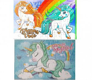ROMPECABEZAS INK DROP 54 PIEZAS UNICORNIOS