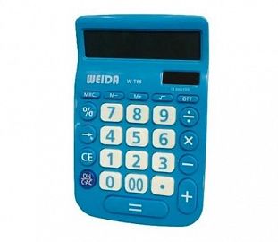 CALCULADORA WEIDA W-T65 AZUL