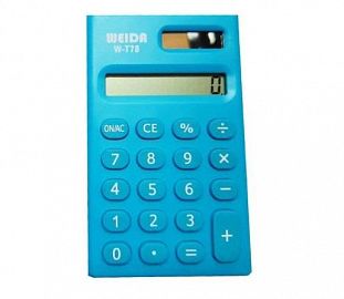 CALCULADORA WEIDA W-T78 AZUL