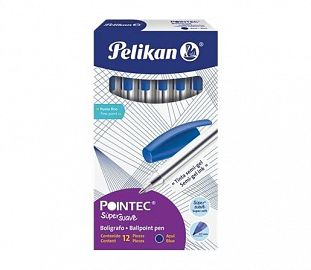BOLIGRAFO PELIKAN POINTEC AZUL CJ X12