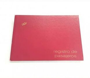 LIBRO RAB REGISTRO DE PASAJEROS T/F 38X26 25 FOLIOS