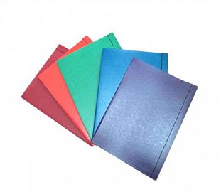 CARPETA PRESPAN FIBRACAP 35X50 3 SOLAPAS C/ELASTICO COLOR