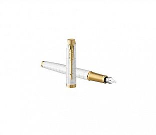 PLUMA PARKER IM PEARL TERMINACION DORADA PUNTA FINA