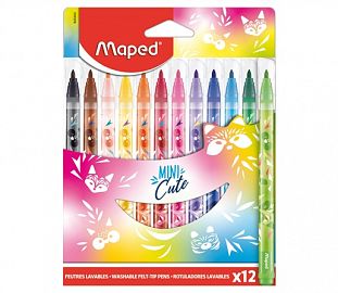 MARCADOR ESCOLAR MAPED MINI CUTE CJ X12