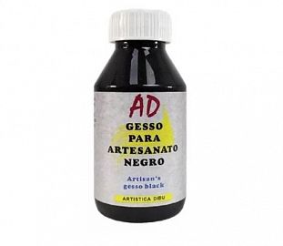 GESSO ARTESANATO AD NEGRO 100ML