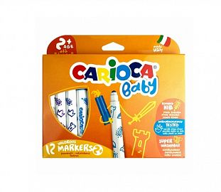 MARCADOR ESCOLAR CARIOCA BABY VALOROUS CJ X12