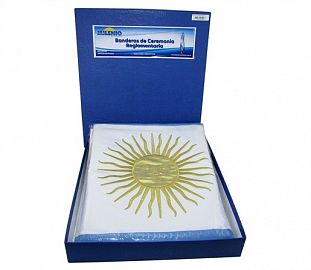 BANDERA MILENIO DE CEREMONIA ARGENTINA JARDIN SEGUN DECRETO 1650/2010