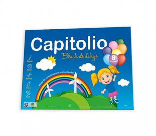 BLOCK DE DIBUJO HUSARES CAPITOLIO N°6 COLOR 24H