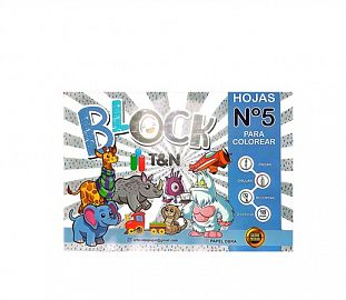 BLOCK P/COLOREAR TYN N°5