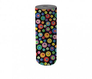 BOBINA DE REGALO MURESCO 35X200 CIRCULOS DE COLOR