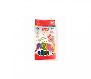 MARCADOR ESCOLAR TRABI CAMBIA COLOR CJ X5+1