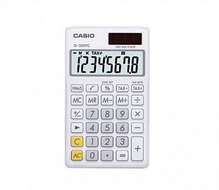 CALCULADORA CASIO SL-300  COLOR BLANCO