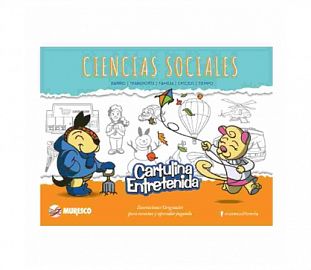 BLOCK DIDACTICO MURESCO CARTULINA ENTRETENIDA CIENCIAS SOCIALES