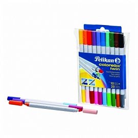 MARCADOR PELIKAN COLORELLA TWIN EST X10