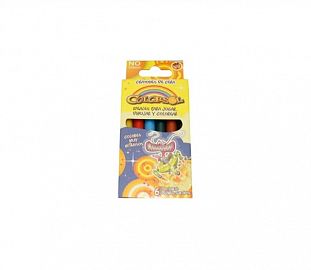 CRAYON DE CERA COLORSOL CJ X6