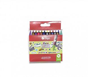 CRAYON DE CERA FILGO PINTO EST X48